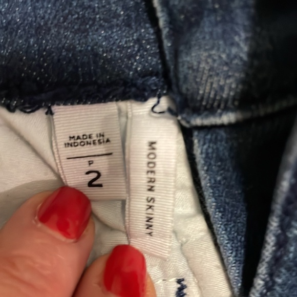 Modern skinny The Loft size 2 ankle jeans - Picture 4 of 6